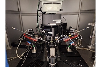 Detailbild zu :  Scientifica Hyperscope 2P-LSM mit Coherent Chameleon Vision II Laser