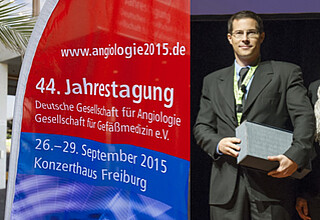 OA PD Dr. Jörg Herold, CLI-Preisträger 2015
(Fotos: DGA)