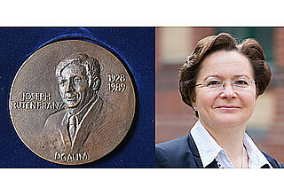 Detailbild zu :  Joseph-Rutenfranz-Medaille 2018 an Magdeburger Wissenschaftlerin Irina Böckelmann verliehen