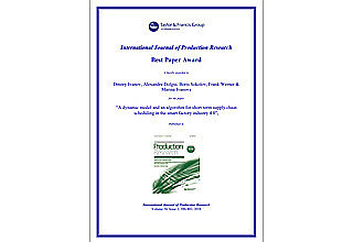 Detailbild zu :  Best Paper Award in International Journal of Production Research