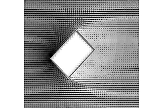 Umströmung eines Quaders bei Re=90