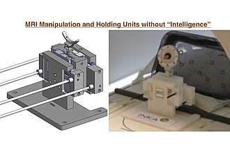 Manipulation Device for interventional therapies in the MRI - 3D printed