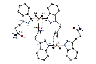 Detailbild zu :  Supramolekulare Komplexverbindungen mit Azolylpropanamid-Liganden