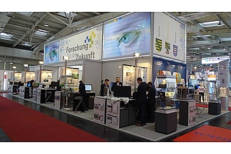 Der Gemeinschaftsstand auf der CeBIT 2016
