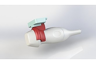 Ultrasound probe adapter for PIUR tracking system