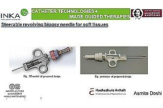 Detailbild zu :  Steerable revolving biopsy needle for soft tissues