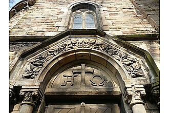 Das Eingangsportal der Wernigeröder Liebfrauenkirche