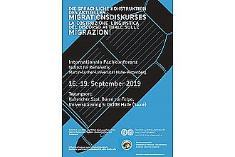 Plakat der Fachtagung an der MLU, Halle, September 2019