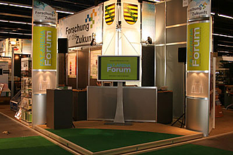 Detailbild zu :  Gemeinschaftsstand Forschung für die Zukunft auf der Achema 2015 in Frankfurt am Main