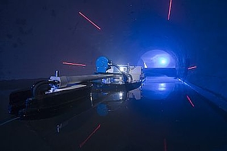 Schadenerkennungssystem für Abwasserkanäle (Foto: Bernd Liebl / Fraunhofer IFF)