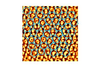 icosahedral AlPdMn quasicrystal surface (Result of the month 12/2002)