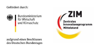 Gefördert durech Bundesministerium für Wirtschaft und Klimaschutz - ZIM